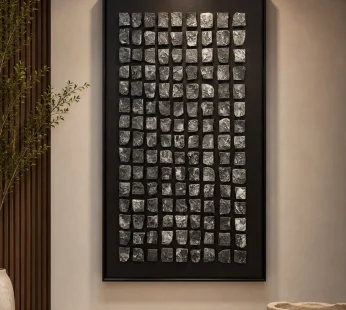 אמנות קיר ממוסגרת ״גריד״